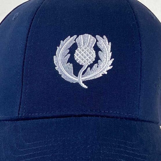 Scotland Rugby Cap Navy Vintage Style - Afbeelding 2