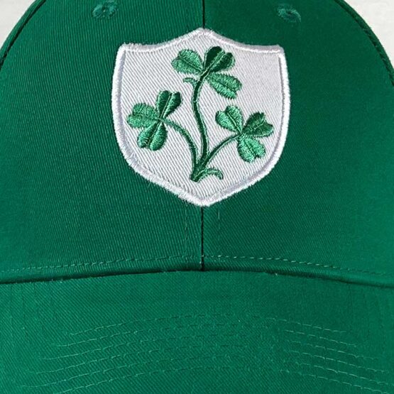 Ireland Rugby Cap Green 1948 Retro - Afbeelding 2