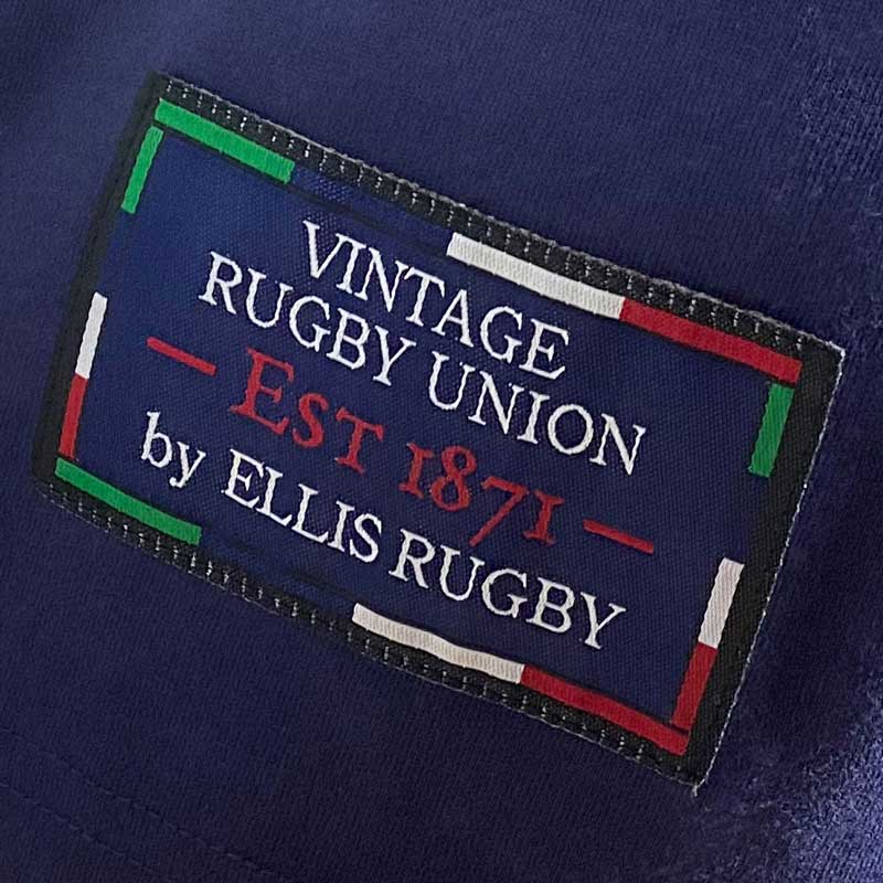 England Rugby 1871 T-shirt Navy Vintage Style - Afbeelding 6