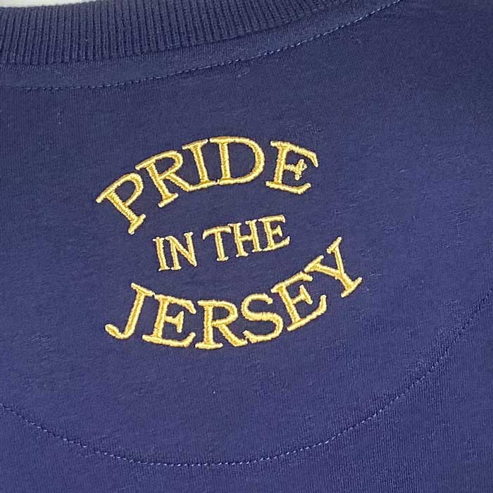 England Rugby 1871 T-shirt Navy Vintage Style - Afbeelding 4