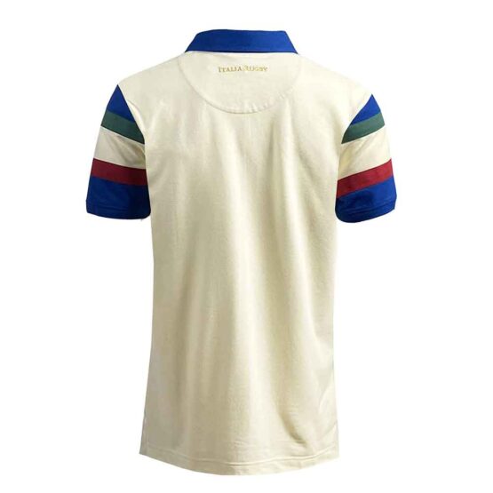 Italy Rugby Vintage Polo 1988 - Afbeelding 2