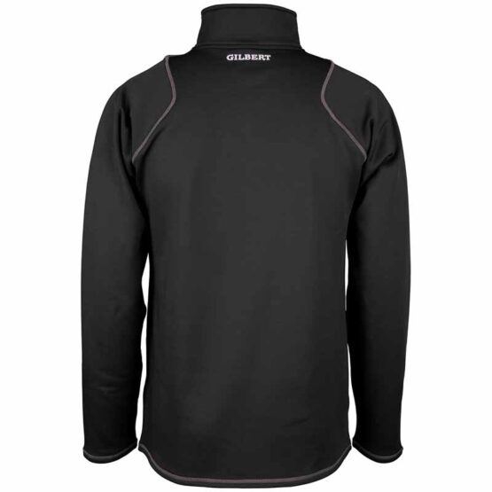 Gilbert, Quest 2 1/4 Zip Flc Zwart Jeugd - Afbeelding 2