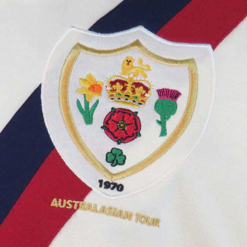 Retro Great Britain Rugby League 1970 Shirt Polo - Afbeelding 3